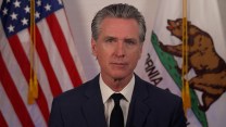 Screenshot of California Governor Gavin Newsom.