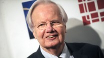 An older and still very wise Bill Moyers, smiling.