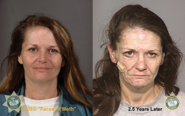 Two headshots of a woman side-by-side