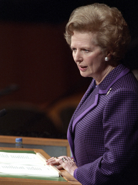 Margaret Thatcher at the UN