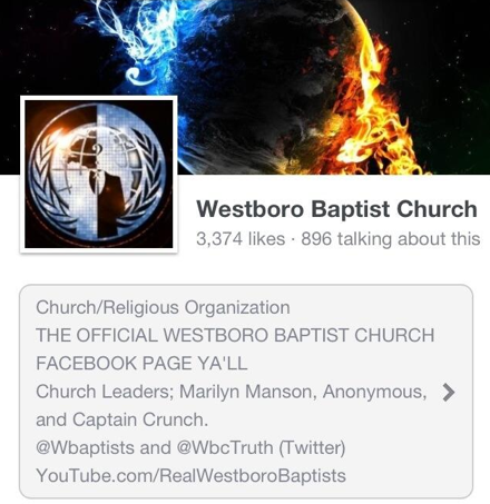 westboro baptist church anonymous hacking boston marathon