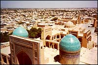 Downtown Bukhara, one-time jewel of the Silk Road