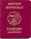 British Honduras passport'