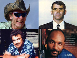 Who's on the NRA board? Tom Selleck, Ted Nugent, Karl Malone, Grover Norquist…