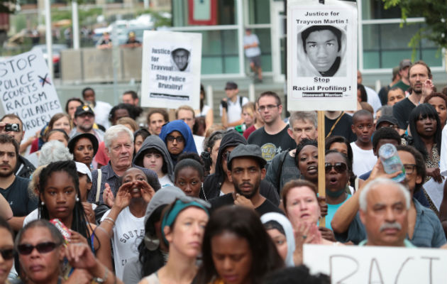 Boston Trayvon Martin protest